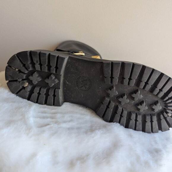 Michael Kors Layton Studded Leather Boot - Picture 7 of 9